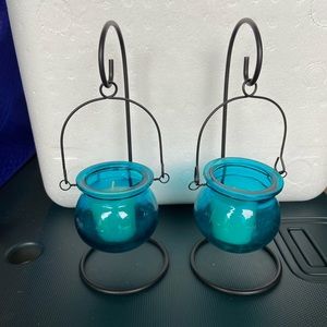 Pier 1 - Pair of hanging candle holders